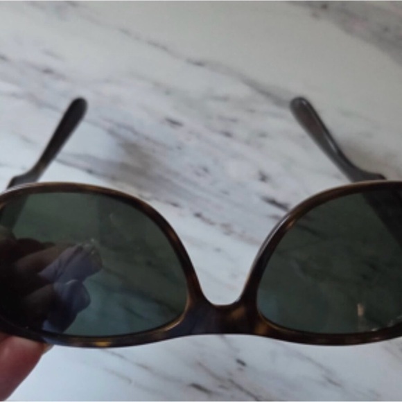 Ray-Ban POLARIZED RB 2132 New Wayfarer 58/18 Dark Tortoise Sunglasses ~Rare Size - Picture 2 of 11